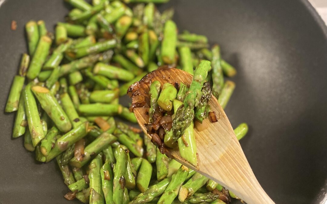 Asparagi croccanti con Tamari