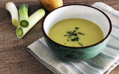 Vellutata semplice di porri